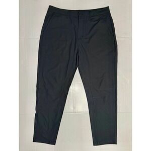 Legends Mens Tech Pants Black 4-Way Stretch DWR Tapered Golf Size 36 NWT 0253 A5